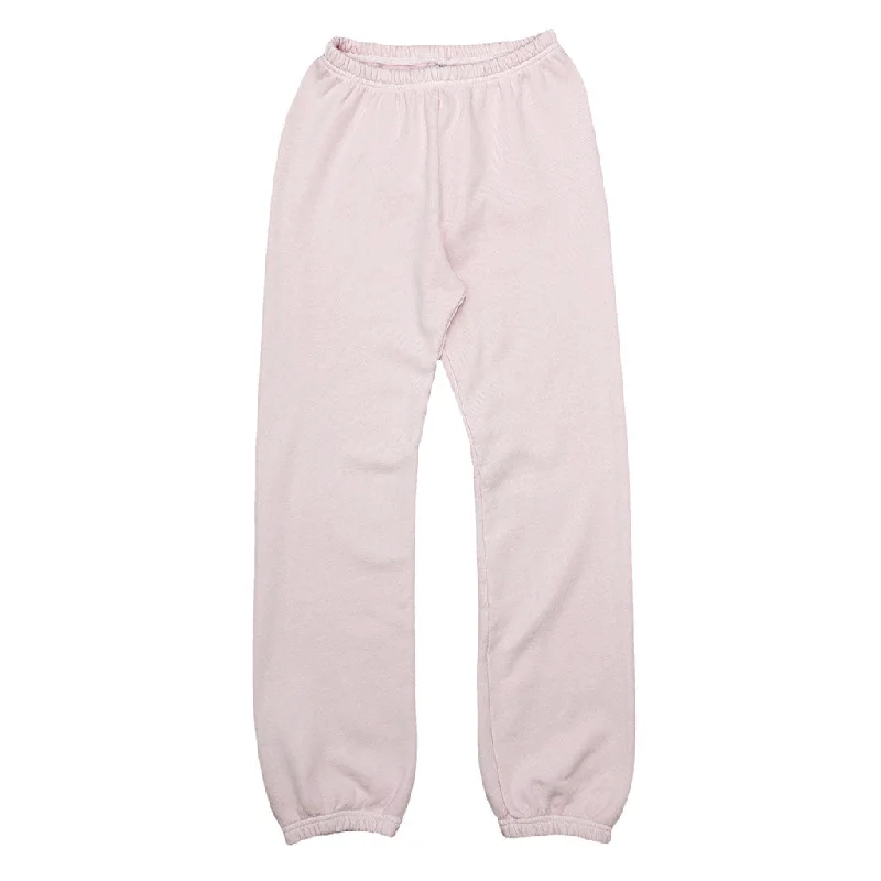 17.5 oz Fleece 26" Inseam "SIENA" Sweatpants - Pink Clover